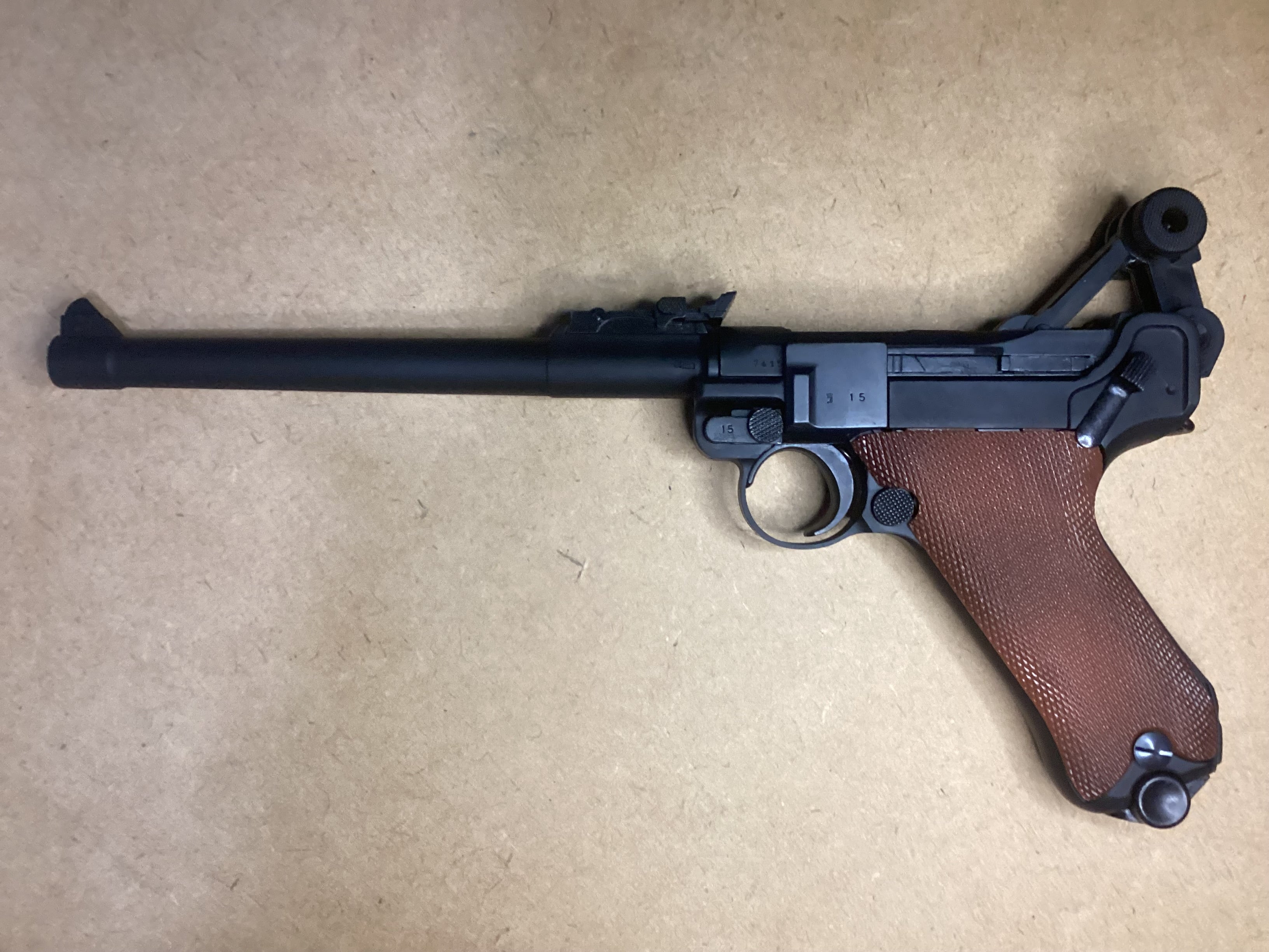 タナカ Luger P08 8inch HW “1914 Erfurt” version | GUNS N` プラモけい