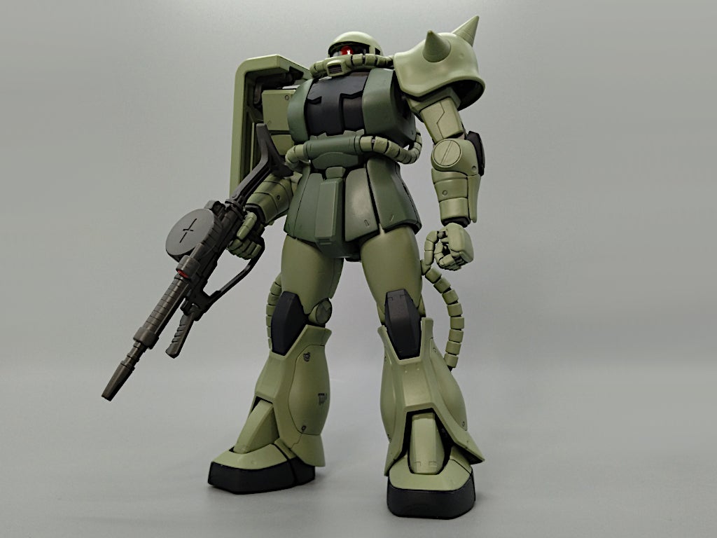 MGザクⅡVer2.0製作記⑥（完成編②：MS-06J量産型ザクⅡ） | 全部が素材！