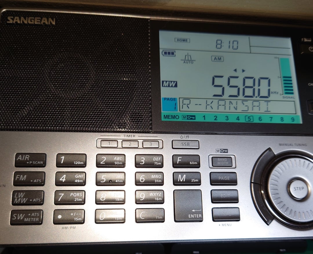 BCLラジオ SANGEAN ATS-909X2 | 猫おやじのブログ