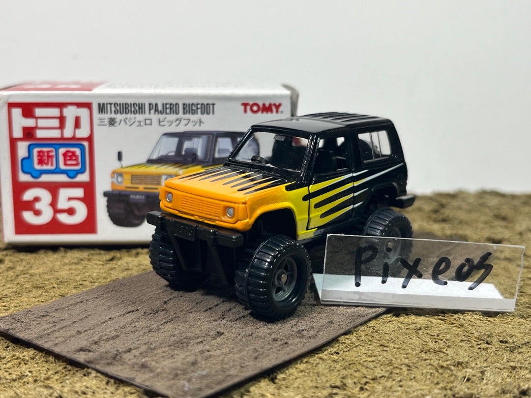 トミカ35-3 三菱 パジェロ ビッグフット | 朝比奈武弘のトミカ収集録