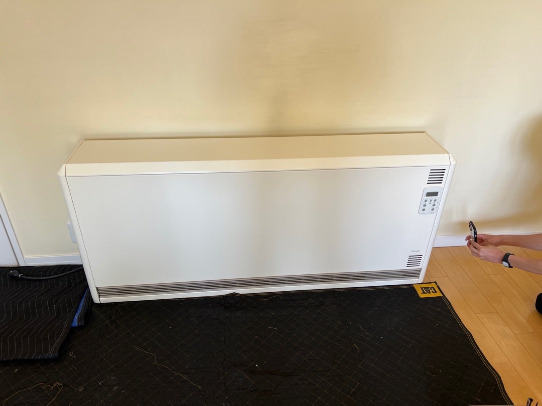 福井県福井市 蓄熱暖房機ユニデールの撤去作業 | 蓄熱暖房機の撤去