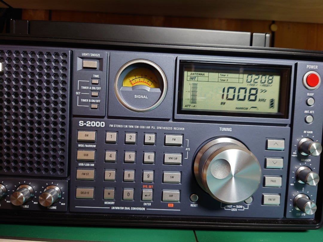 BCLラジオ TECSUN S-2000 | 猫おやじのブログ