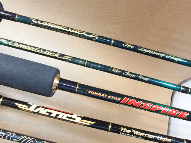 カレイド , テムジン , インスパイア など エバーグリーン 中古ロッド