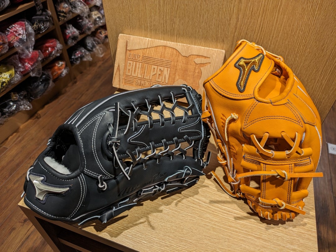 ミズノプロ】イチロー氏[A51モデル]と石井琢朗氏[TMモデル]を型付け