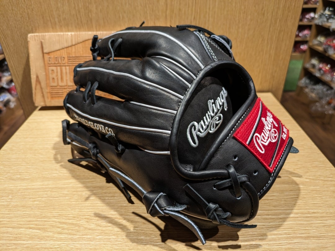 ローリングス】外野手用オーダーグラブ［B88型］ブラック単色が