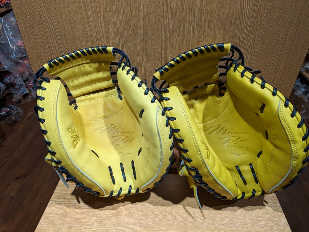 ミズノプロ】キャッチャーミット號（SAKEBI）の［M-R型］と［B-D型］を