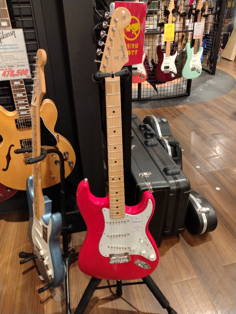 Fender MIJ Hybrid ii Stratocaster レビュー | PINK TITAN
