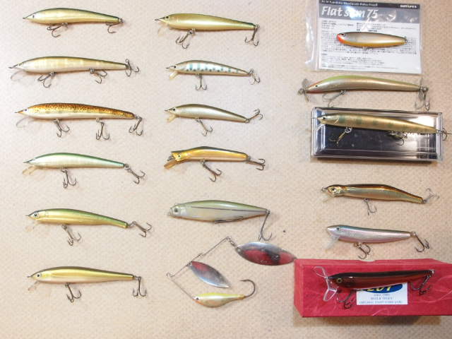 マロルアー 9本 , 鮎川ルアー , ナベ , サム など ハンドメイドルアー