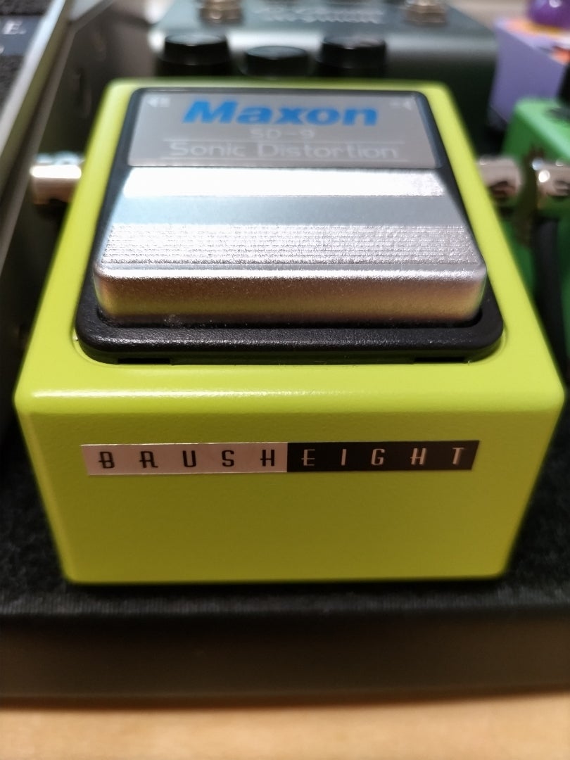 MAXONのディストーション SD-9（Brush eightモディファイ） | orhg