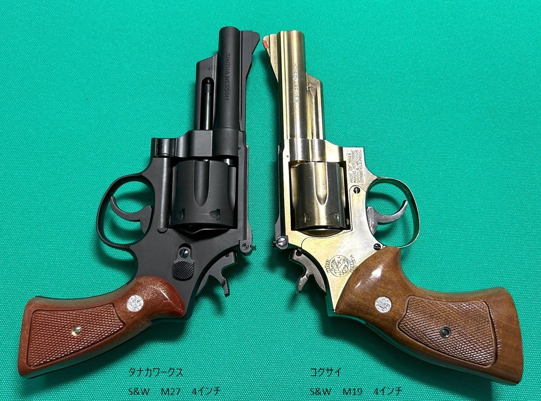 モデルガン S&W M27 “The .357 Magnum” 4インチ【タナカワークス