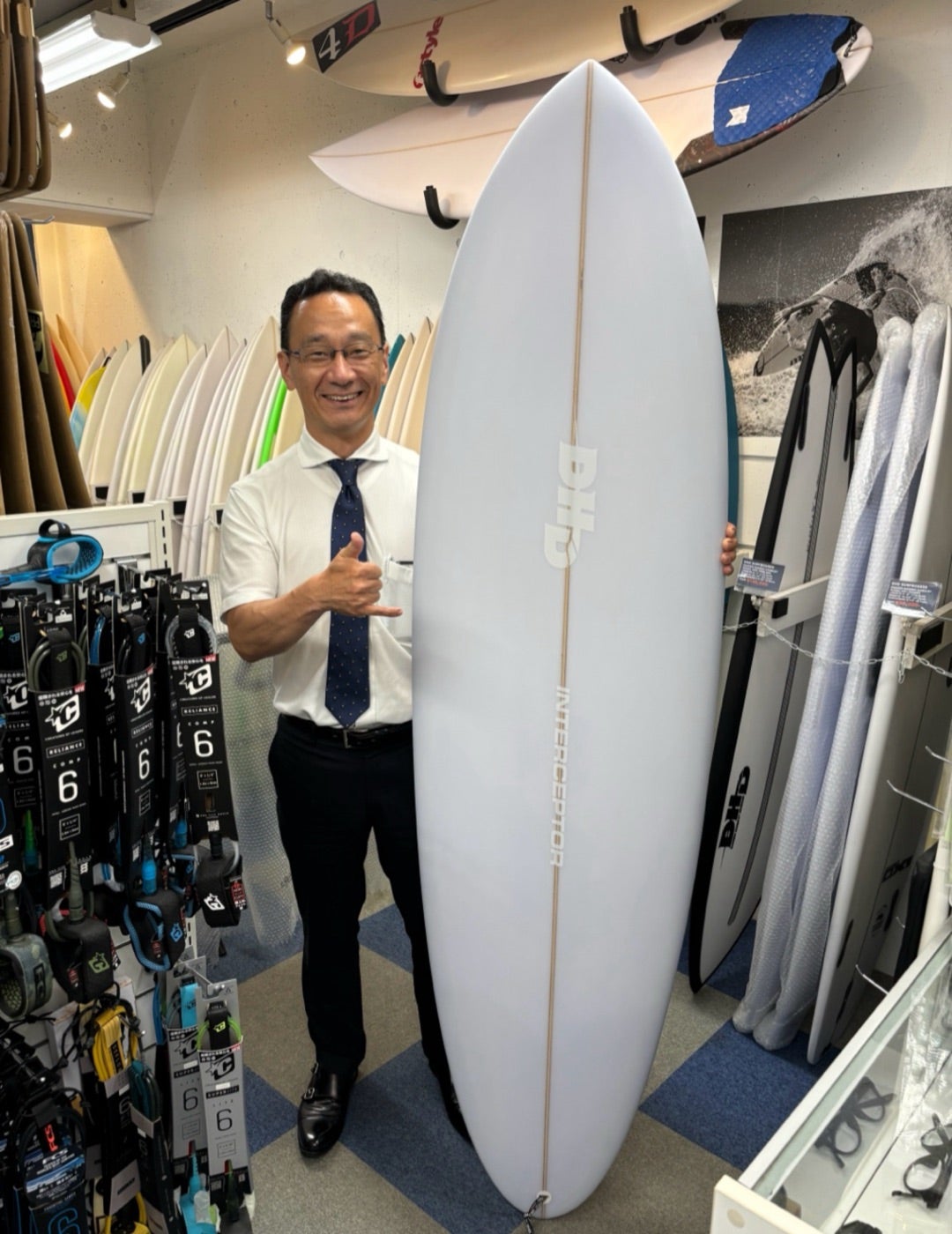 DHDサーフボード「INTERCEPTOR」お買い上げ頂きました野中様 | 千葉県