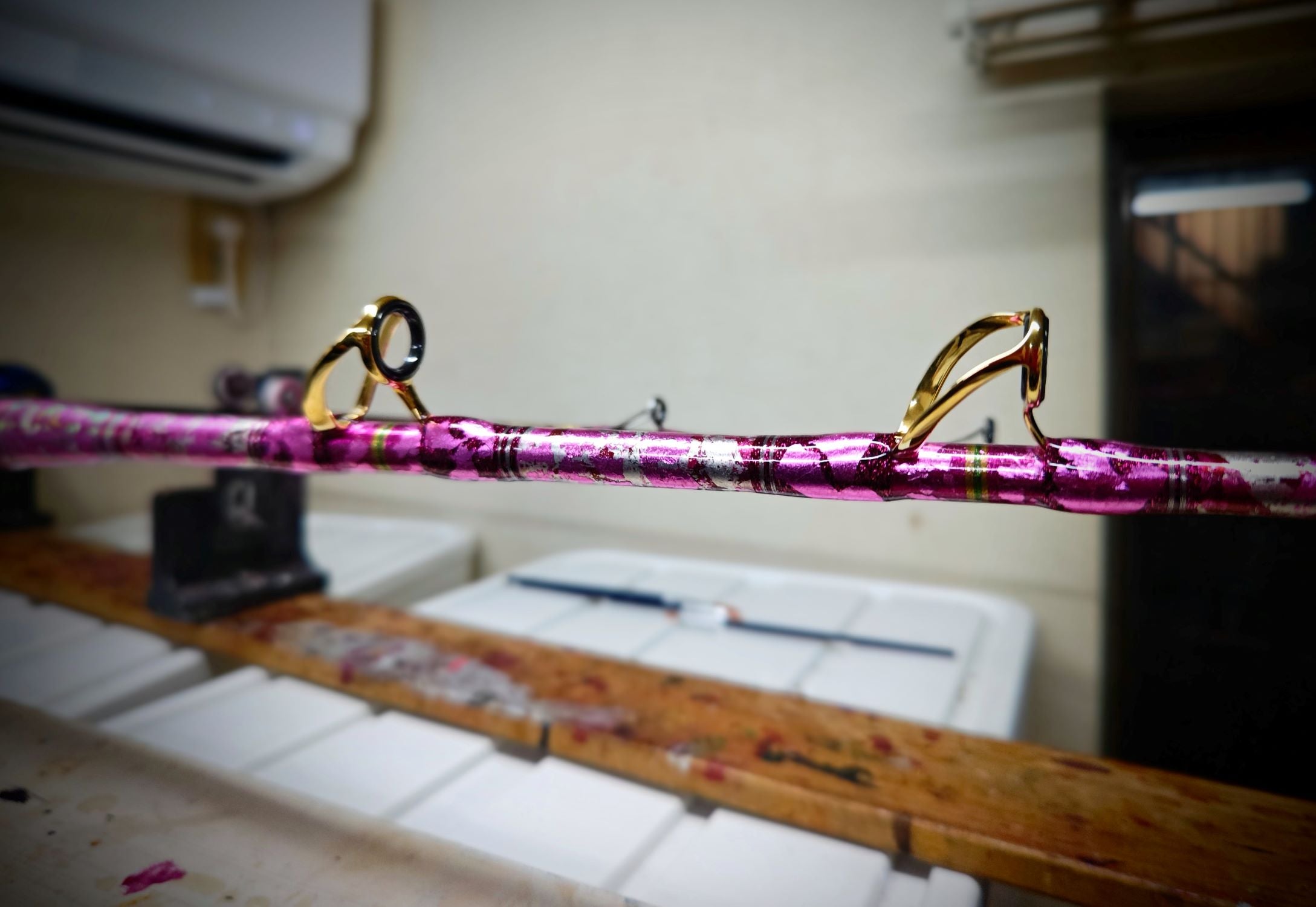 国産厳選素材でキハダロッドを作ってみた。今年はどうかな？ | 剣崎沖