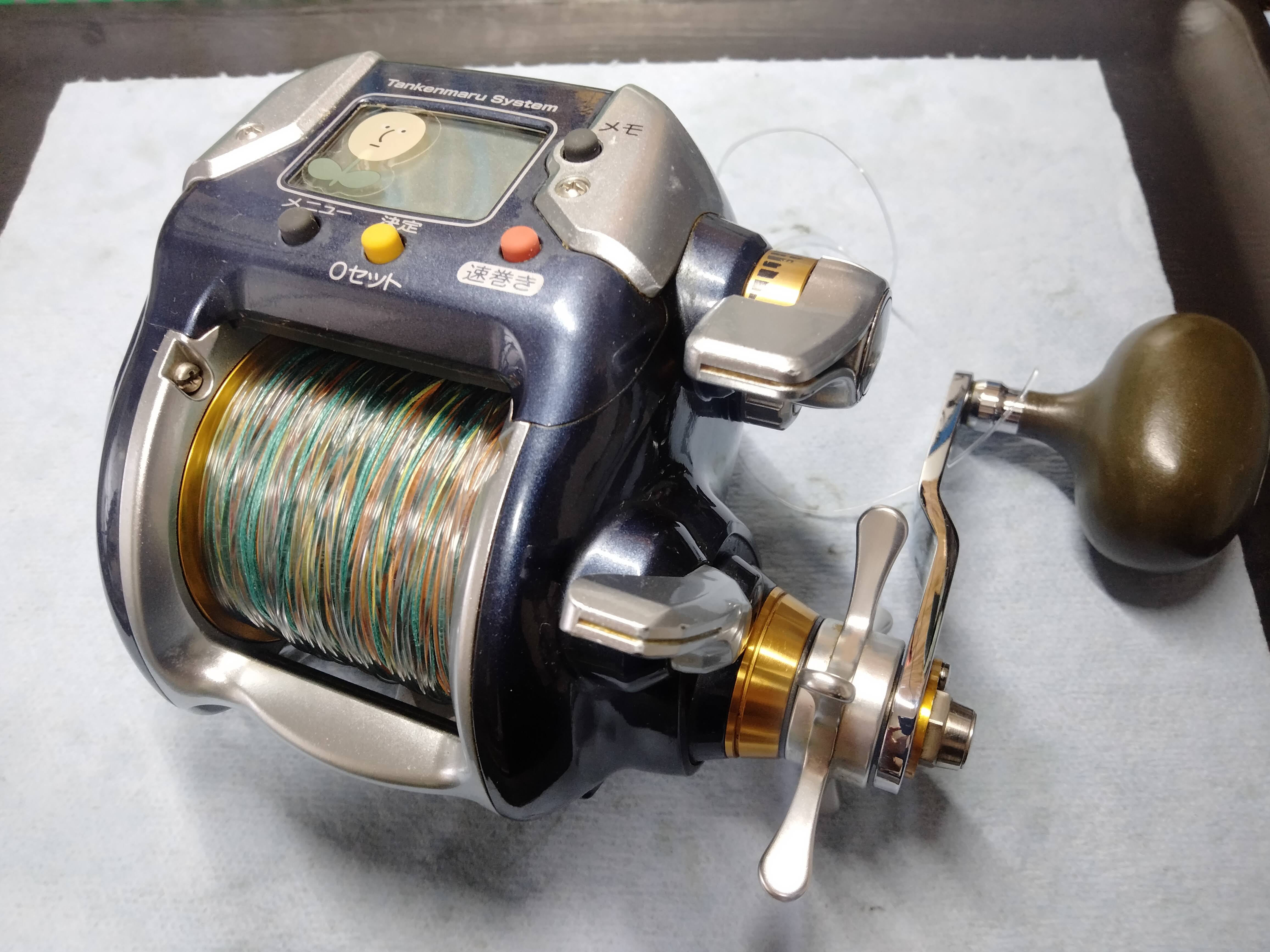 07電動丸3000ビーストマスター整備(1台目)その① | reelmaintenance