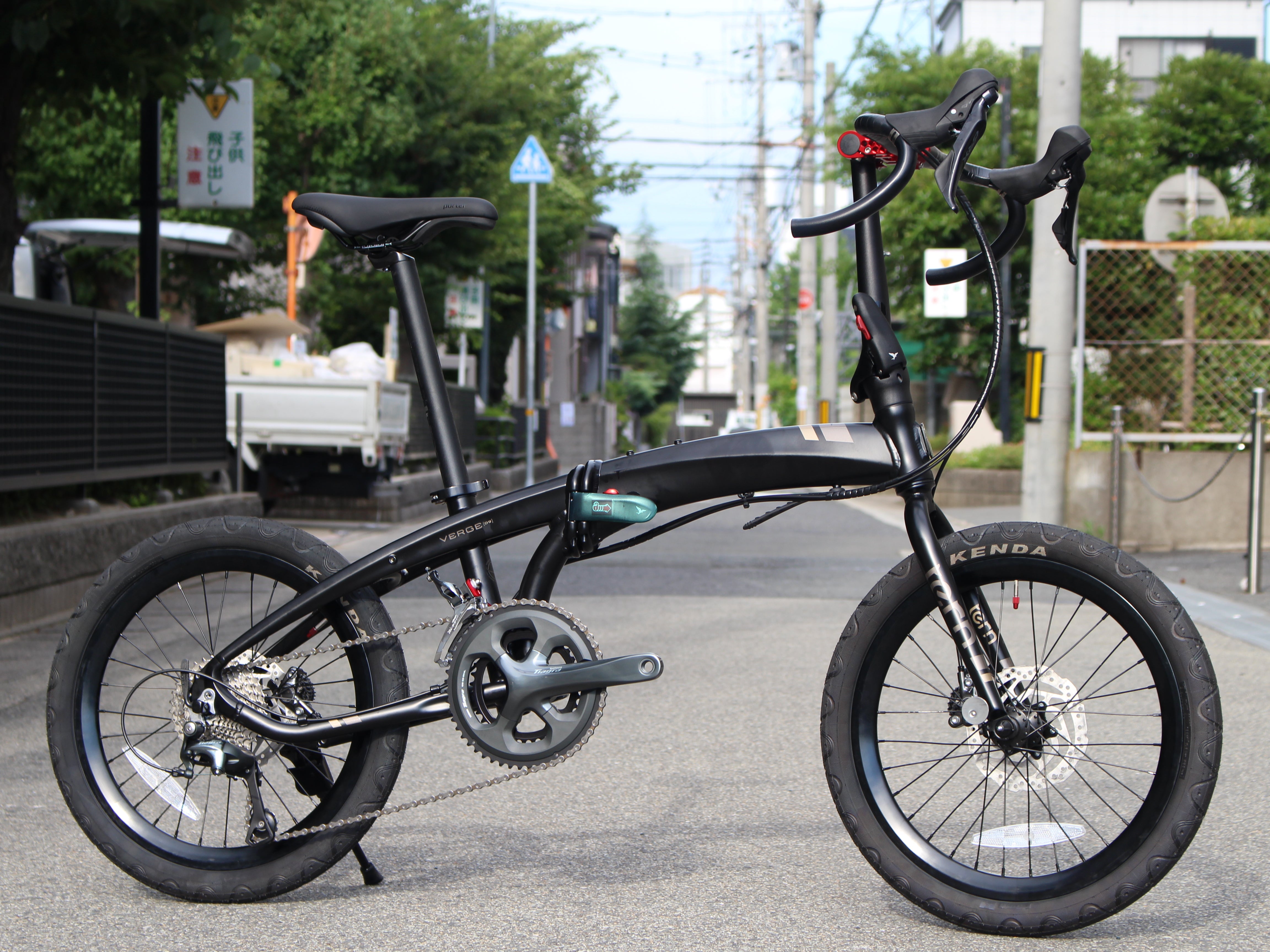 折りたたんでどんな道でも。tern VERGE D9 Gravel | 伊丹のカンザキブログ