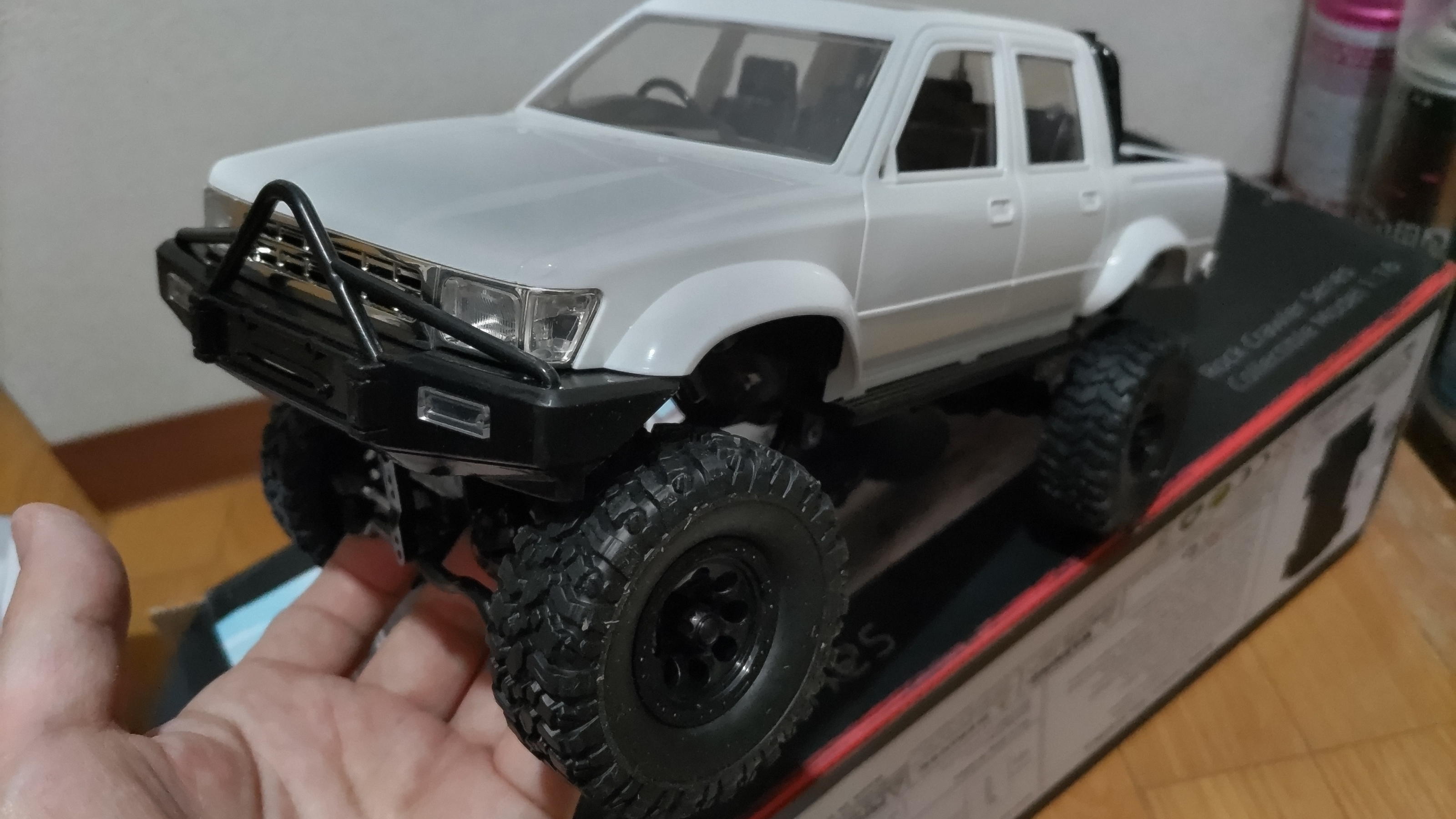RC 1/16 WPL-C64-1 ハイラックス 4WD クローラー ダブルキャブ | jimny
