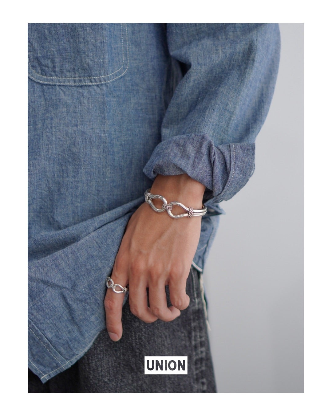 INDIANJEWELRY】スティーブアルビソの代表作のバングル＆リング