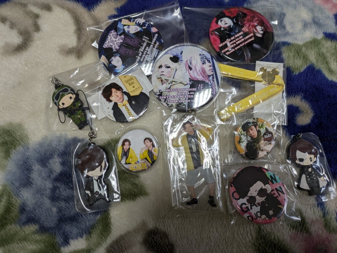 日野聡 立花慎之介 ELEKITER ROUND φ サイン缶バッジ