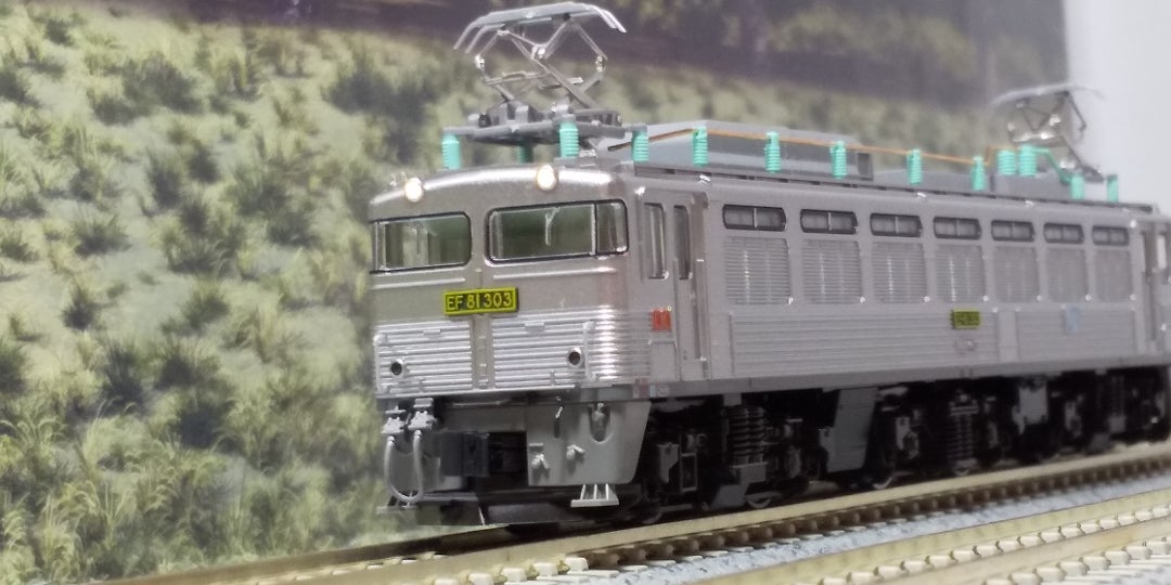 KATO EF81 300 JR貨物更新車(銀) 入線‼️(品番3067-3) | oketa-mokeiの