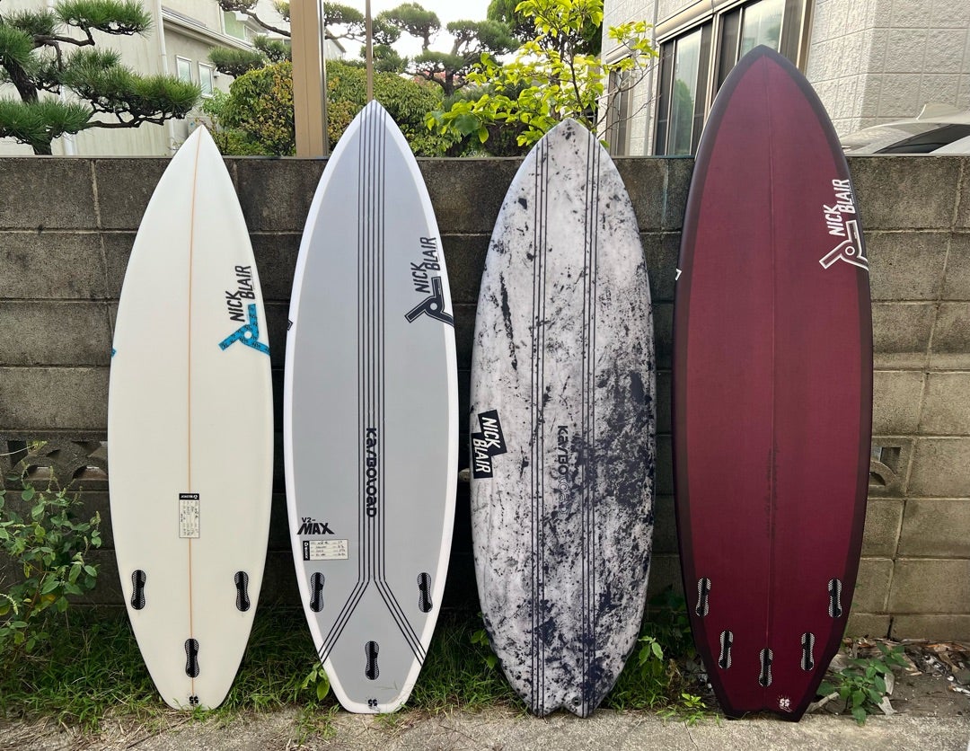 JOISTIKカスタムボードが到着！1/2カーボン＋Y-Flexボトム | HRS SURF SHOP