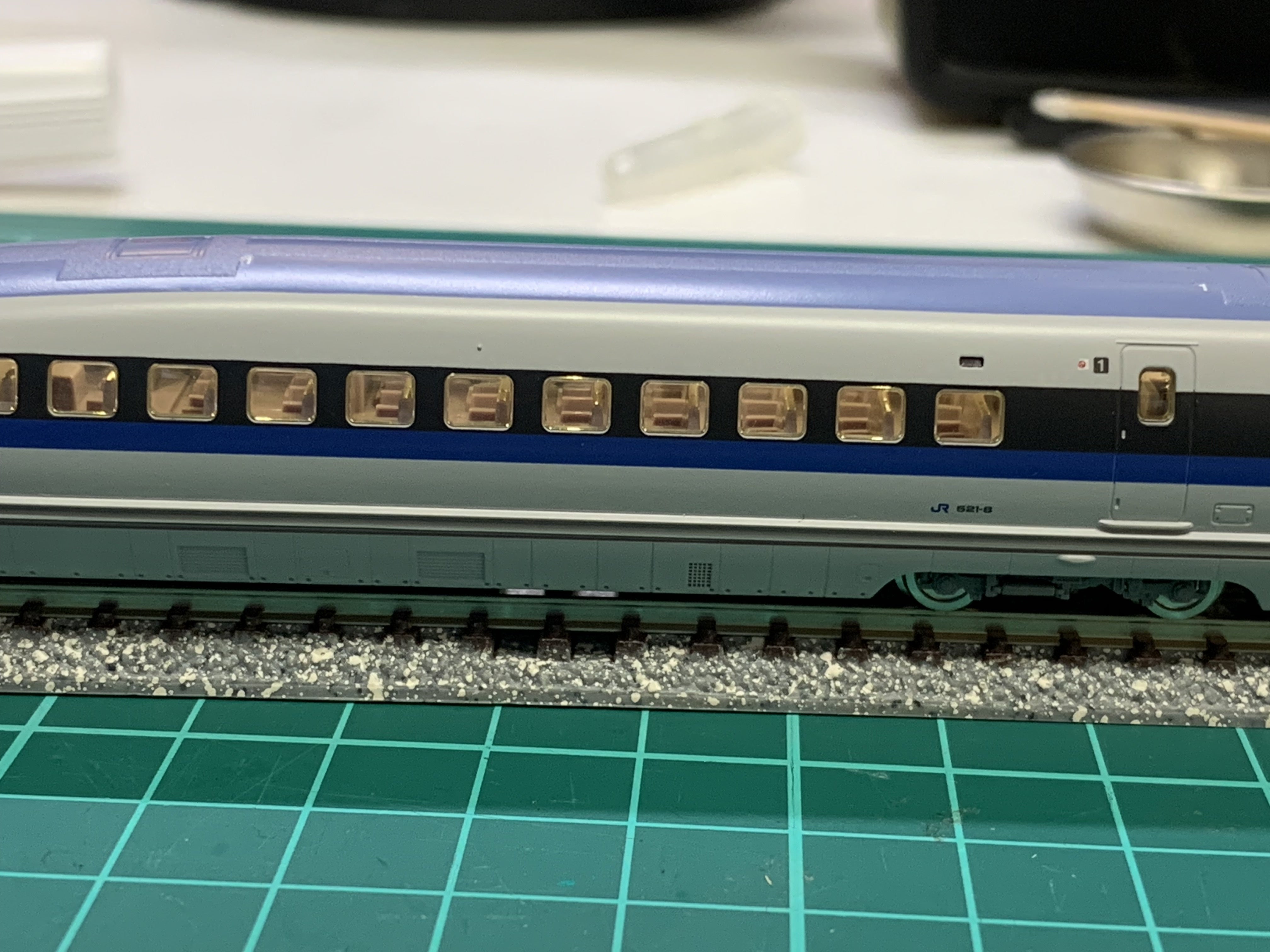 鉄道模型】 JR西日本 500系 東海道・山陽新幹線『のぞみ』 室内灯の