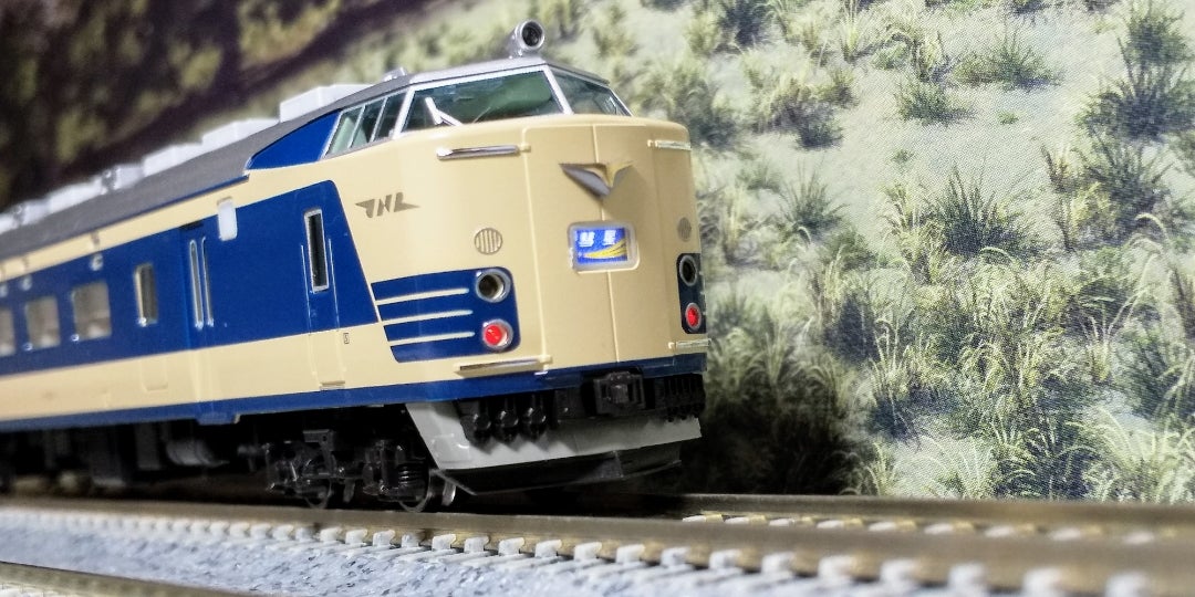 KATO 581系(スリットタイフォン)7両基本セット 入線‼️その① (品番10