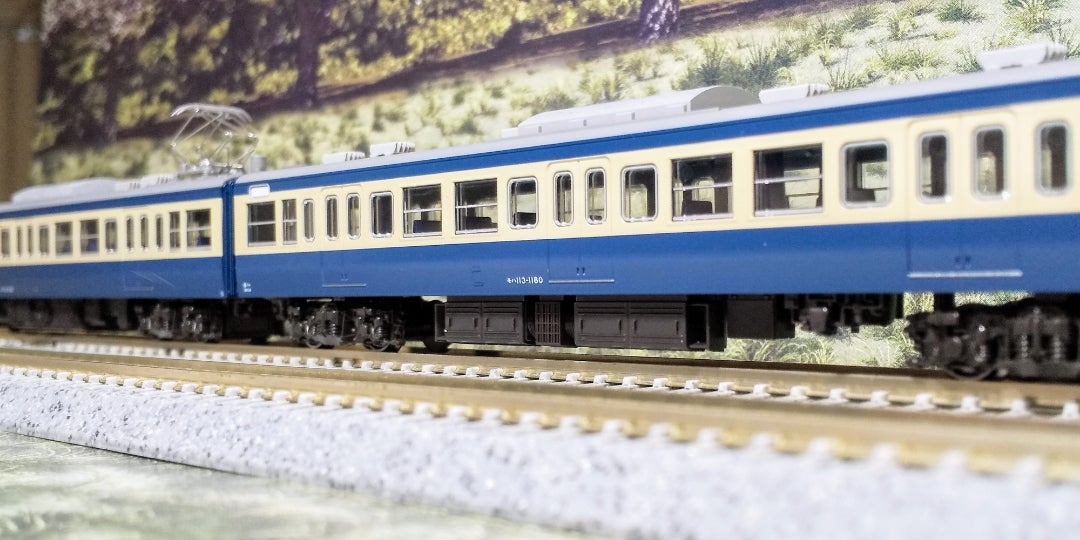 KATO 113系1000番台横須賀・総武快速線 7両基本セット」入線‼️(品番10