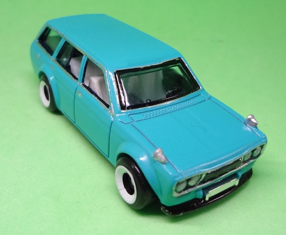 ホットウィール ダットサン ブルーバード ワゴン レビュー＆カスタム