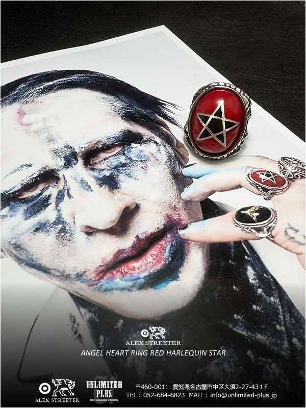アレックスストリーター ”在庫あり” エンジェルハートリング レッド