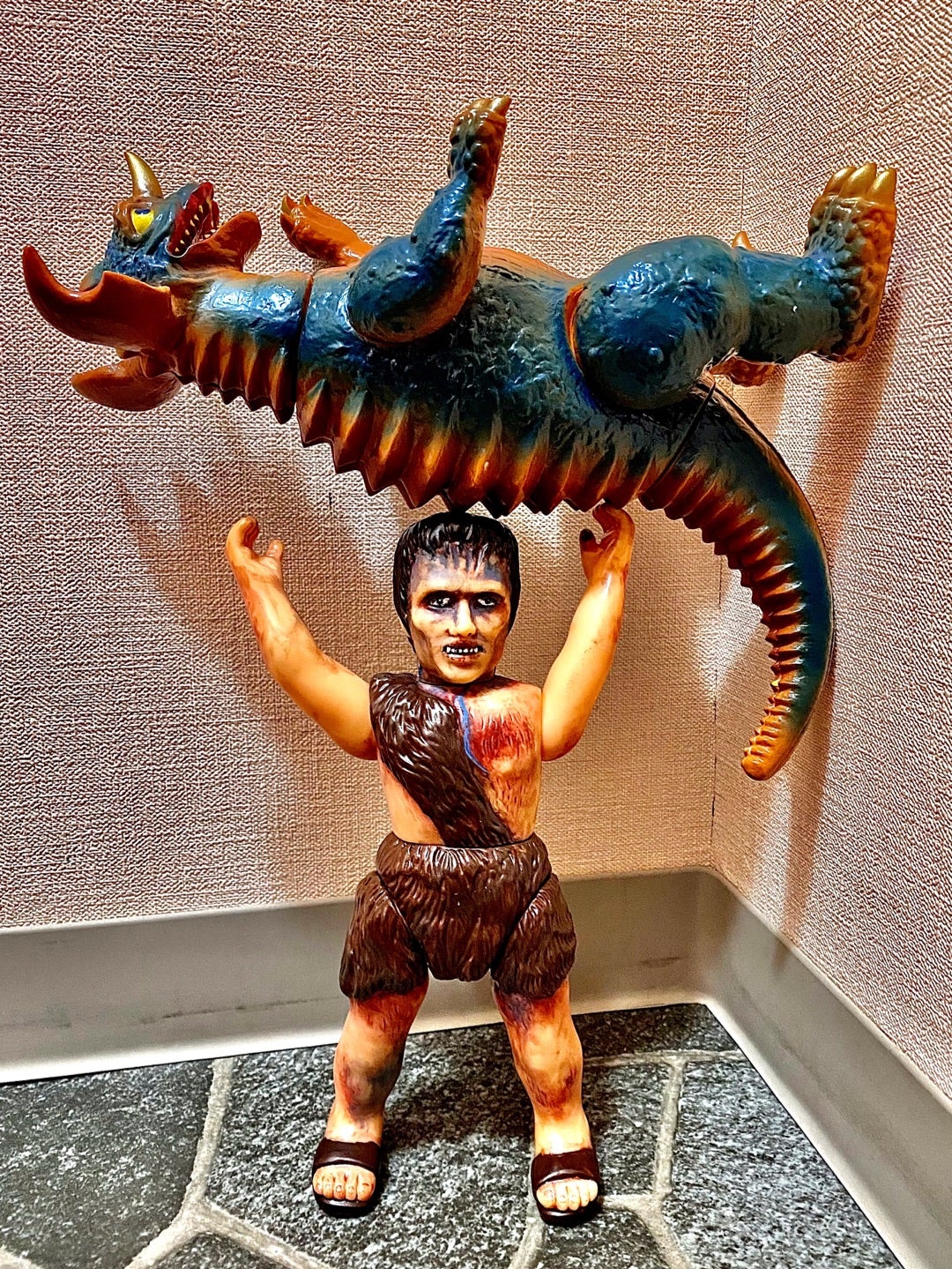 マーミット製 地底怪獣バラゴン！M1号製フランケンシュタインと対決