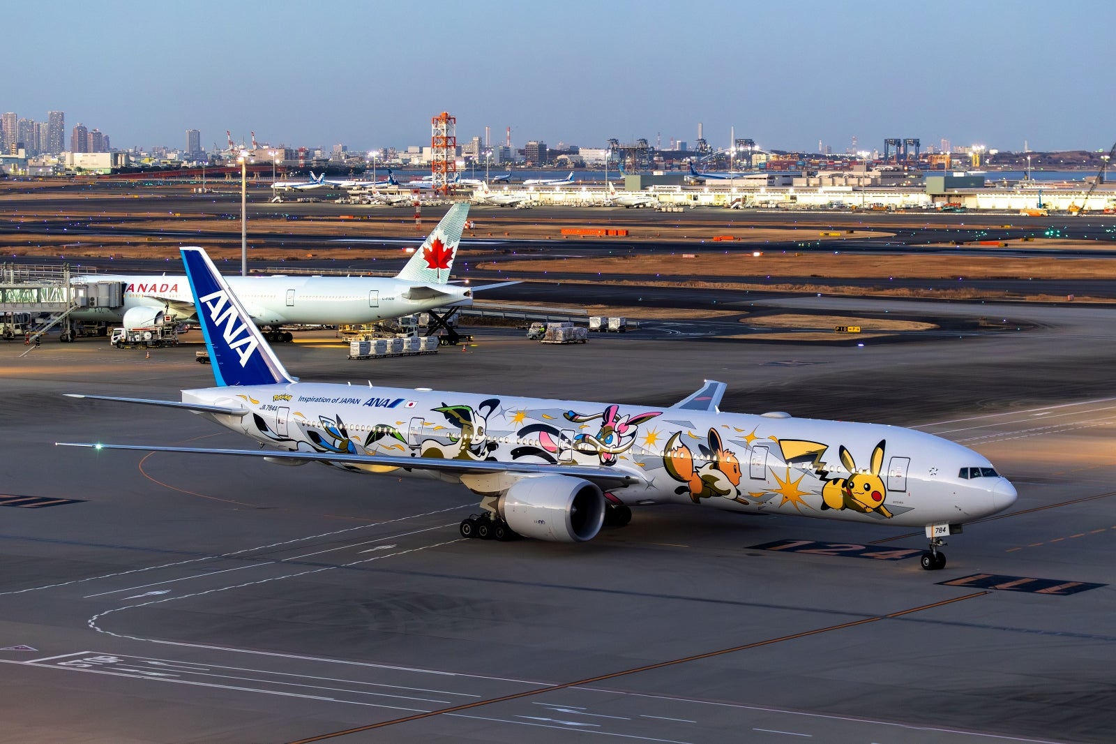 イーブイジェットNH(JA784A) ～2024.2.12～ | けんしろ～の飛行機ブログ