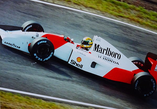 鈴鹿SPエンジン投入でもリタイア アイルトン・セナ選手 1992F1日本