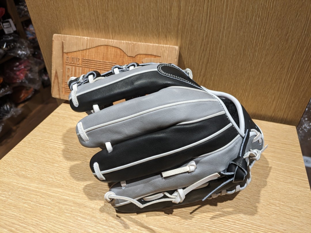 SSK】内野手用グラブ［844型］ブラック×グレーでのオーダーグラブ