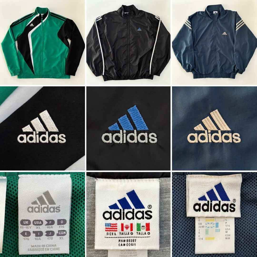 90年代adidas(アディダス)「トラックジャケット/ウィンドブレーカー(万