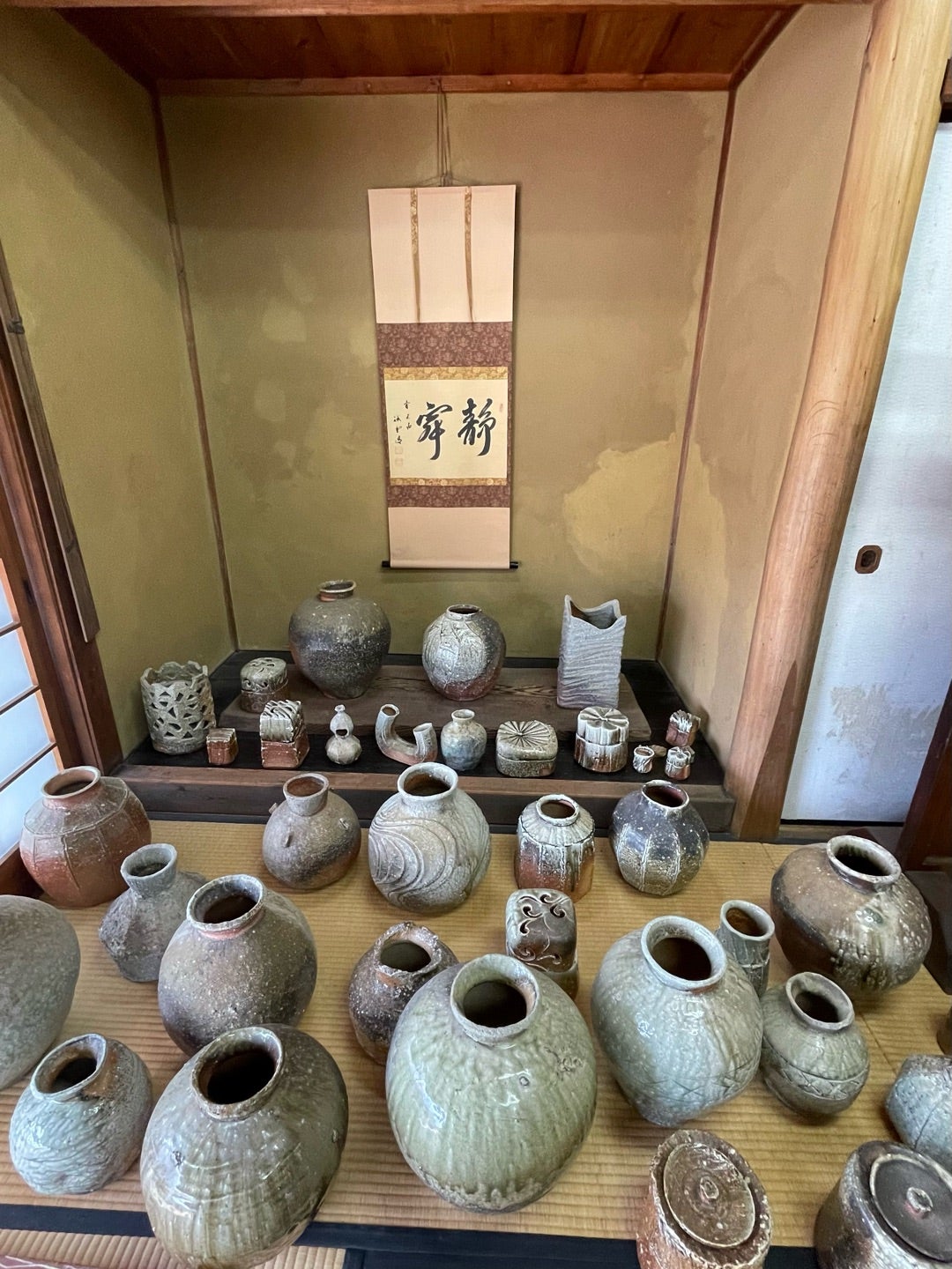 信楽のスカーレット！神山清子さんの窯に伺いました。 | 風祭竜二切画