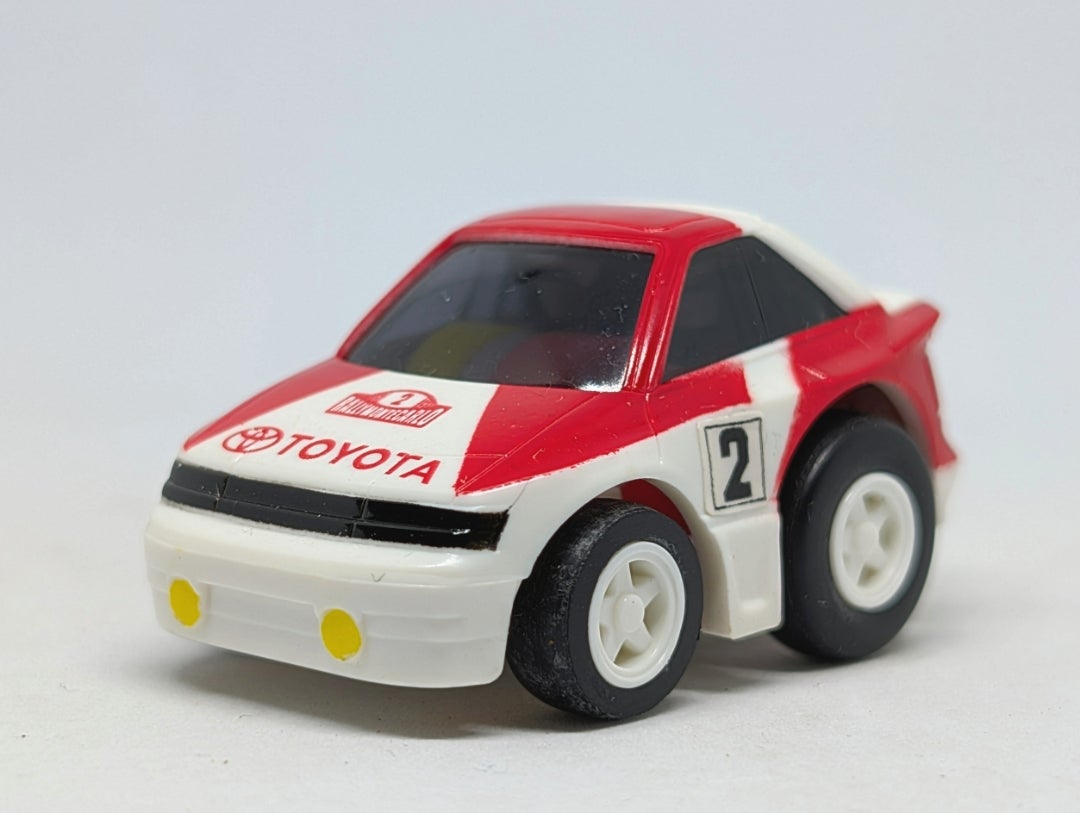 チョロQ】トヨタ セリカ ST165 ラリー仕様 (赤/白,セット品) | MP935T