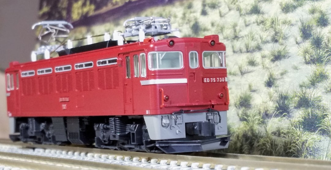 KATO ED75 700 入線‼️ (品番3075-3) | oketa-mokeiのブログ