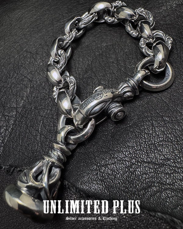 LONE ONES / ロンワンズ ブレスレット へロン ウィズ 1クレーンベル