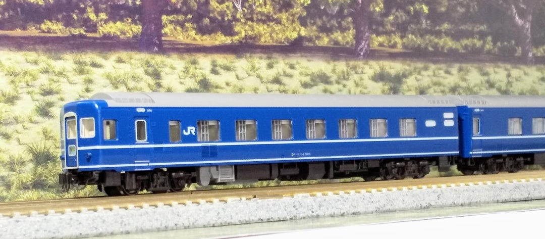 KATO 14系 500番台 寝台急行「まりも/大雪/利尻」入線‼️(品番10-1953