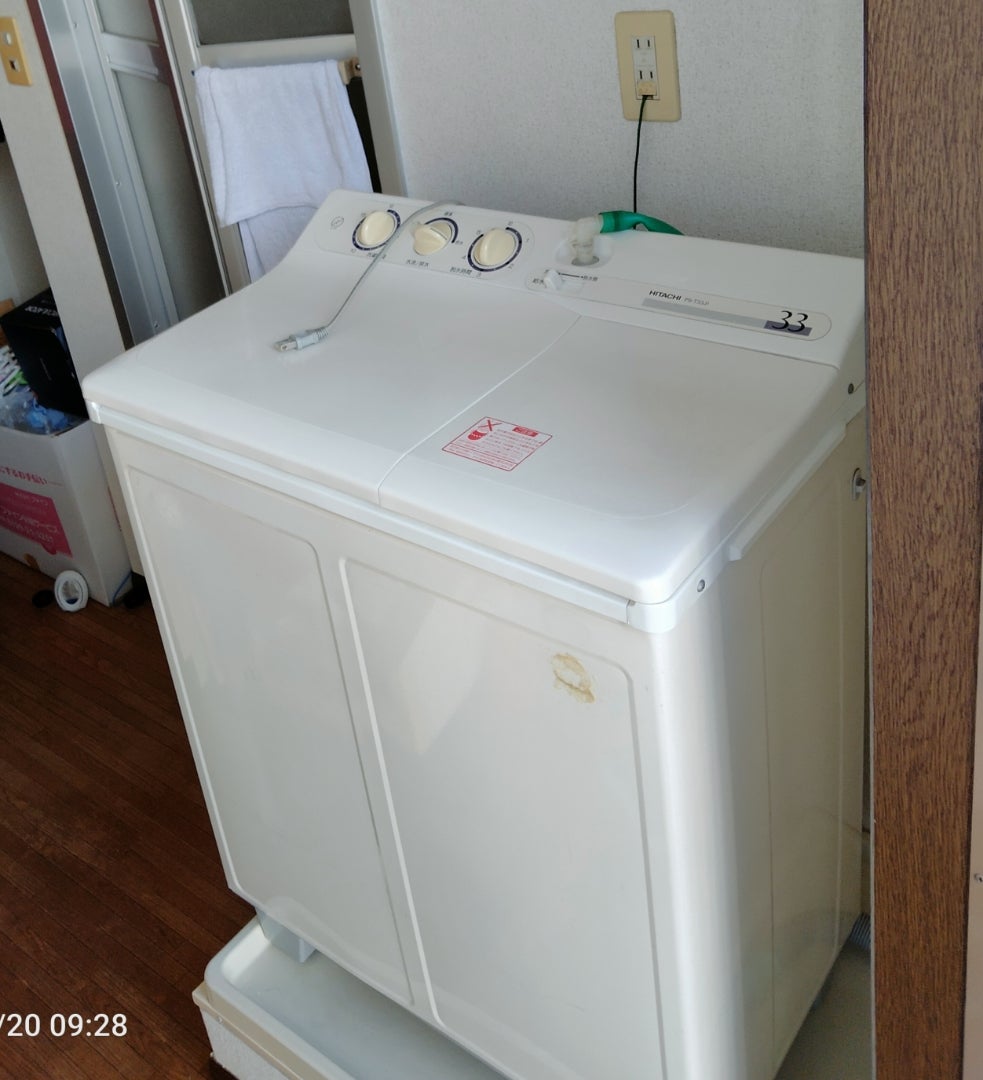 二層式洗濯機から全自動洗濯機に買い替え | ㈱快適生活の便利屋 アトム