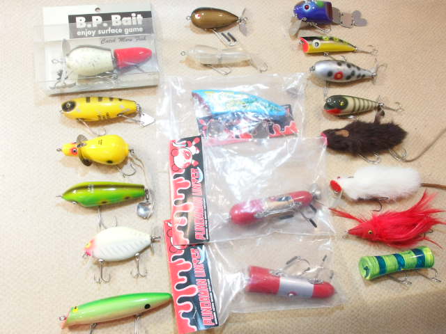 本日終了 ハンドメイド ストレートグリップ 未使用 トップウォーター