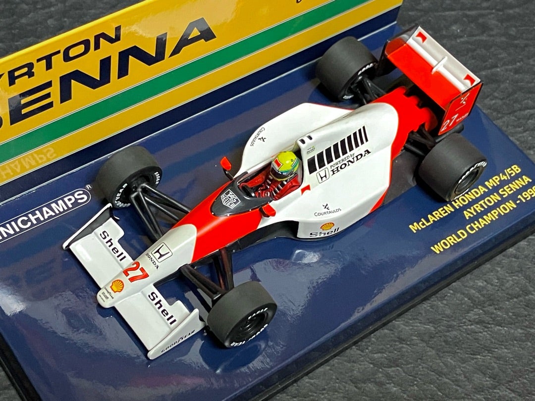 1990 マクラーレン MP4/5B #27 A.セナ | エイトプリンのミニカー中心の