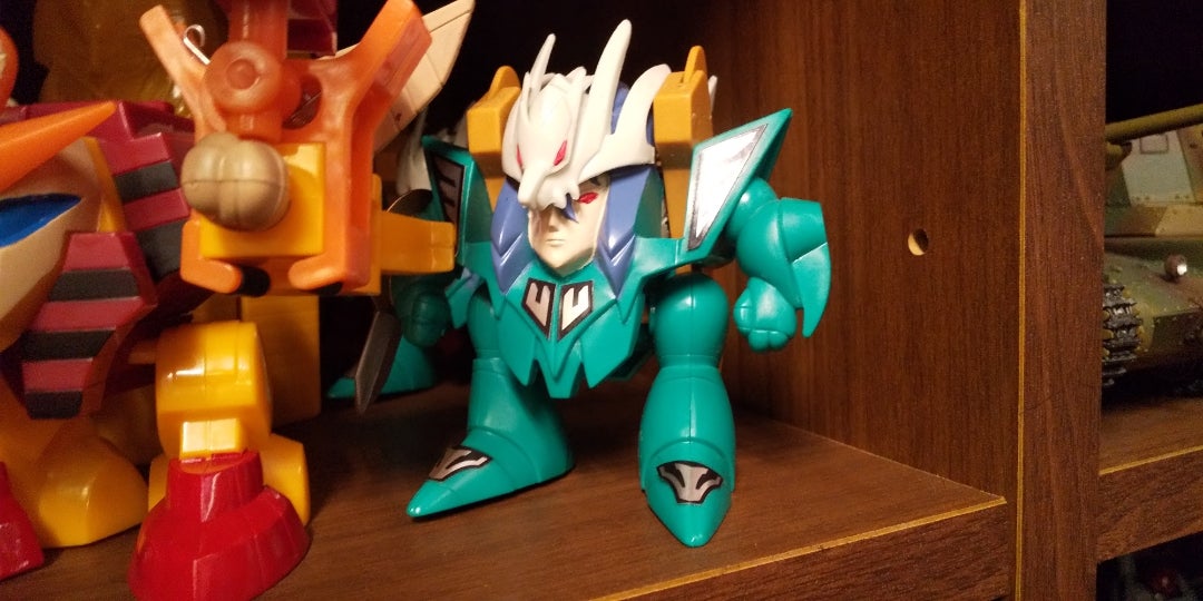 大人買いしたコレクション：魔神英雄伝ワタルのプラモデル