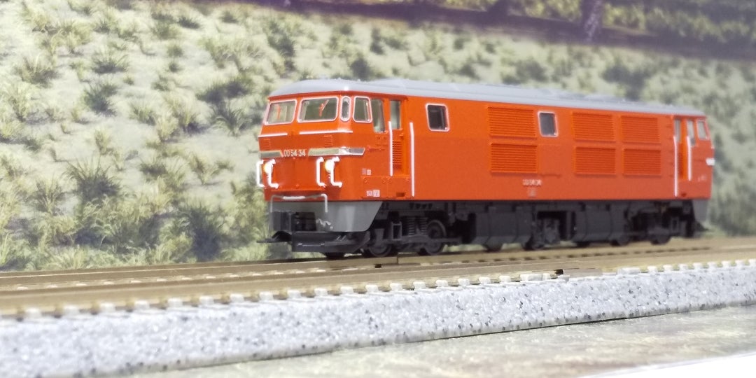 KATO DD54 ブルートレイン牽引機 入線‼️ (品番7010-1) | oketa-mokei