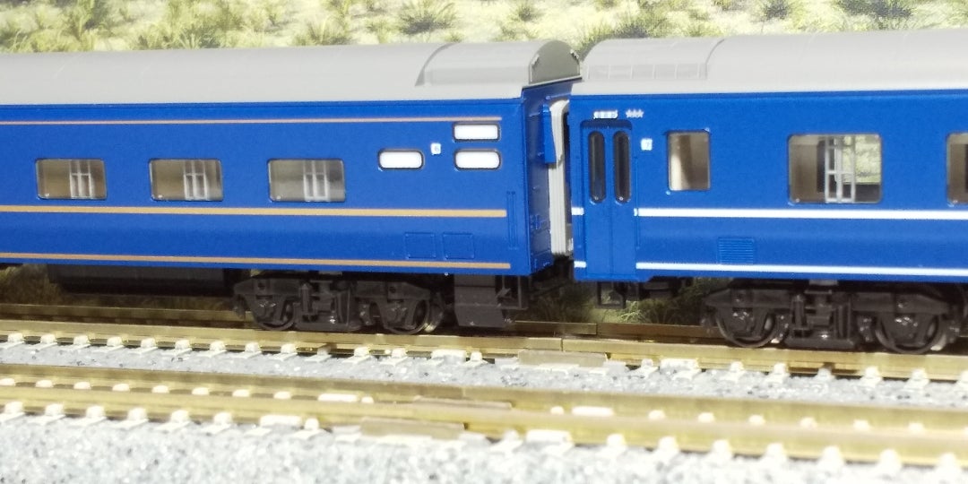 KATO 24系寝台特急「日本海」 5両増結セット 入線‼️ (品番10-882