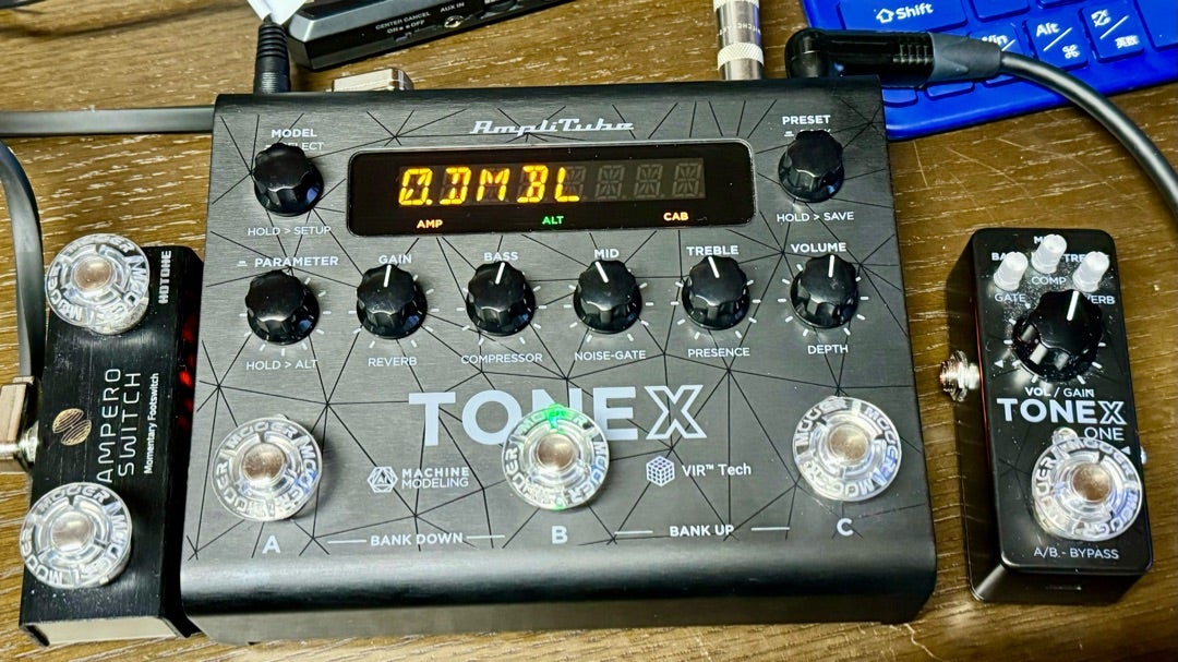 TONEX PedalでTONEX FXを使ってみた | ギターいじりは楽しい！