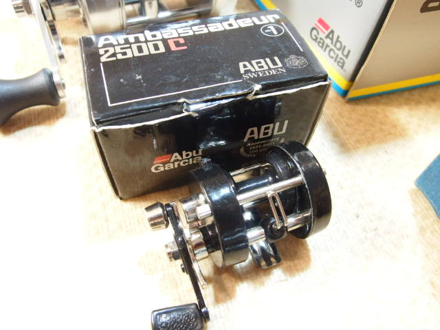 ABU 2500C ノスタルジア 黒など 4台入りました | ランブルフィッシュの