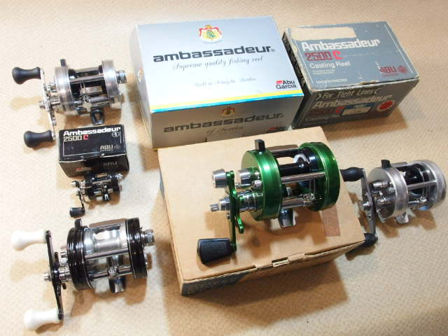 ABU 2500C ノスタルジア 黒など 4台入りました | ランブルフィッシュの