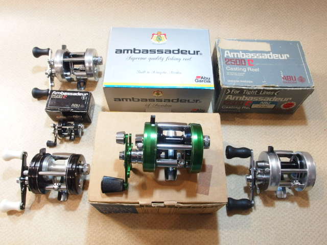 ABU 2500C ノスタルジア 黒など 4台入りました | ランブルフィッシュの