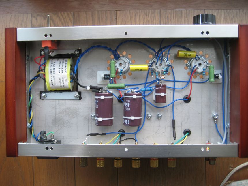 EL84(6BQ5)/6R-P15 兼用シングル・アンプの製作①/6П1П-EB アンプを