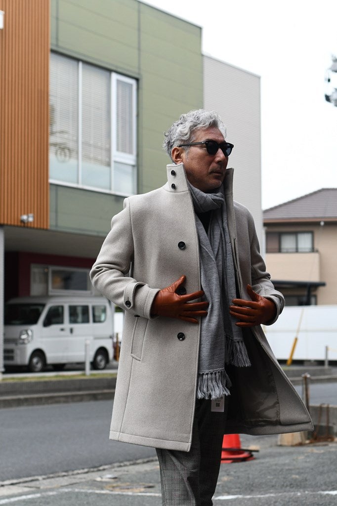 junhashimotoを代表する名品のスタンドカラーコート | 熊本市（健軍